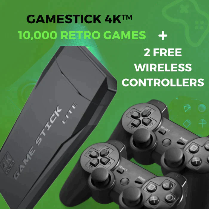 GAME STICK 4K - 10,000 RETRO GAMES